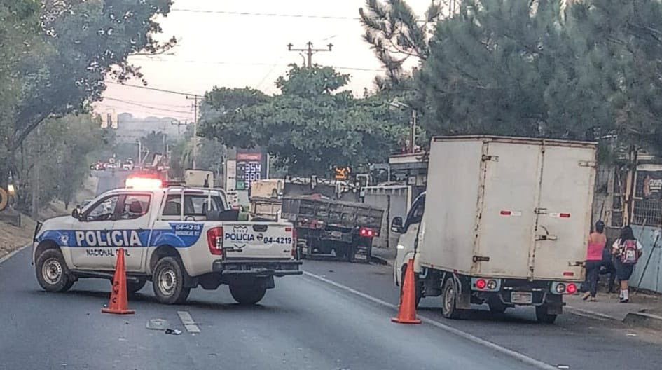El conductor involucrado huyó de la escena y es buscado por las autoridades.